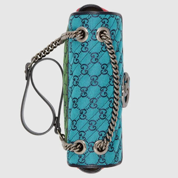 グッチ 小さなGGマーモント マルチカラー ショルダーバッグ 4434972LNBT 8255